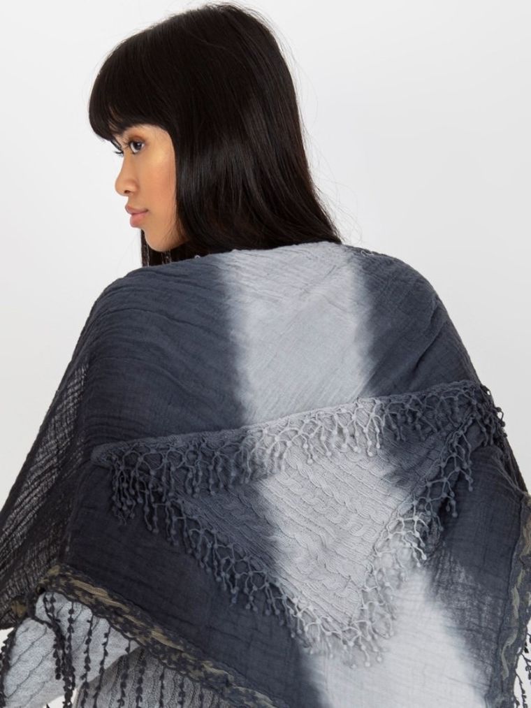 Chustka damska, granatowa, Factory Price