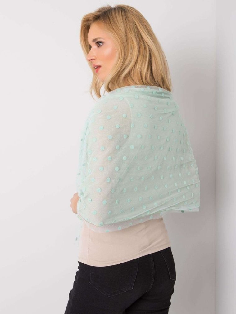 Chustka damska, miętowa, Factory Price