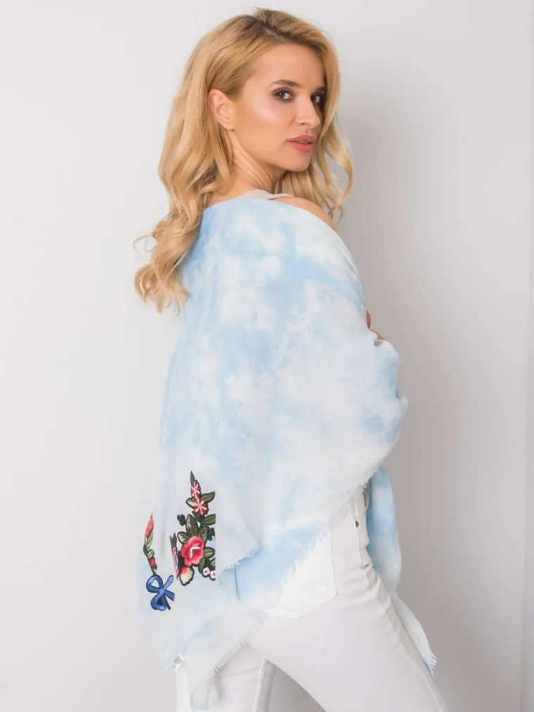 Chustka damska, niebieska, Factory Price