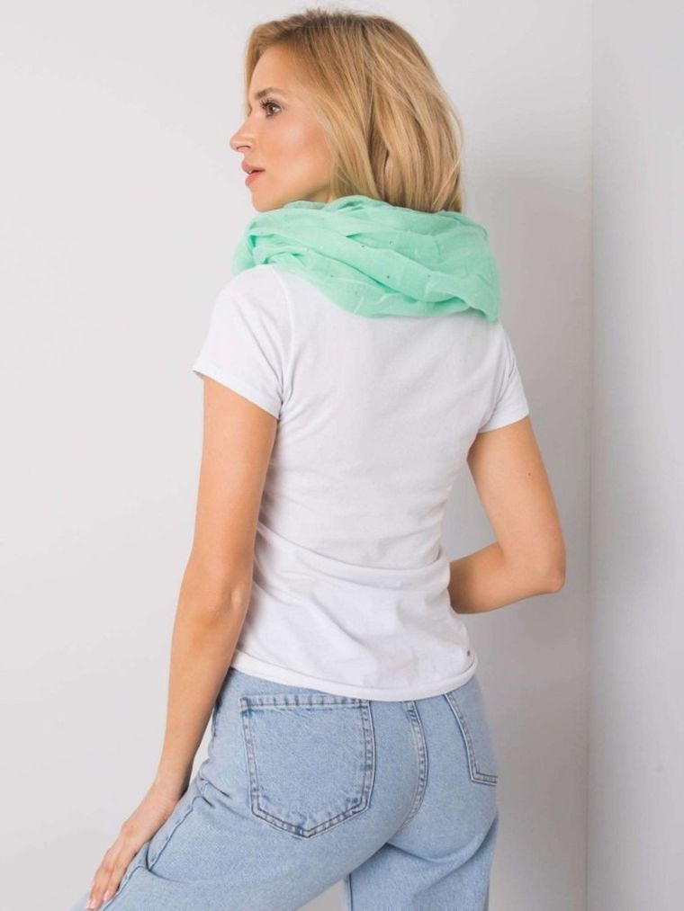 Chustka damska, turkusowa, Factory Price