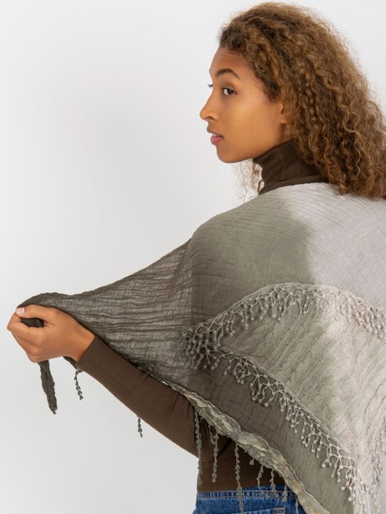 Chustka damska, zielona, Factory Price