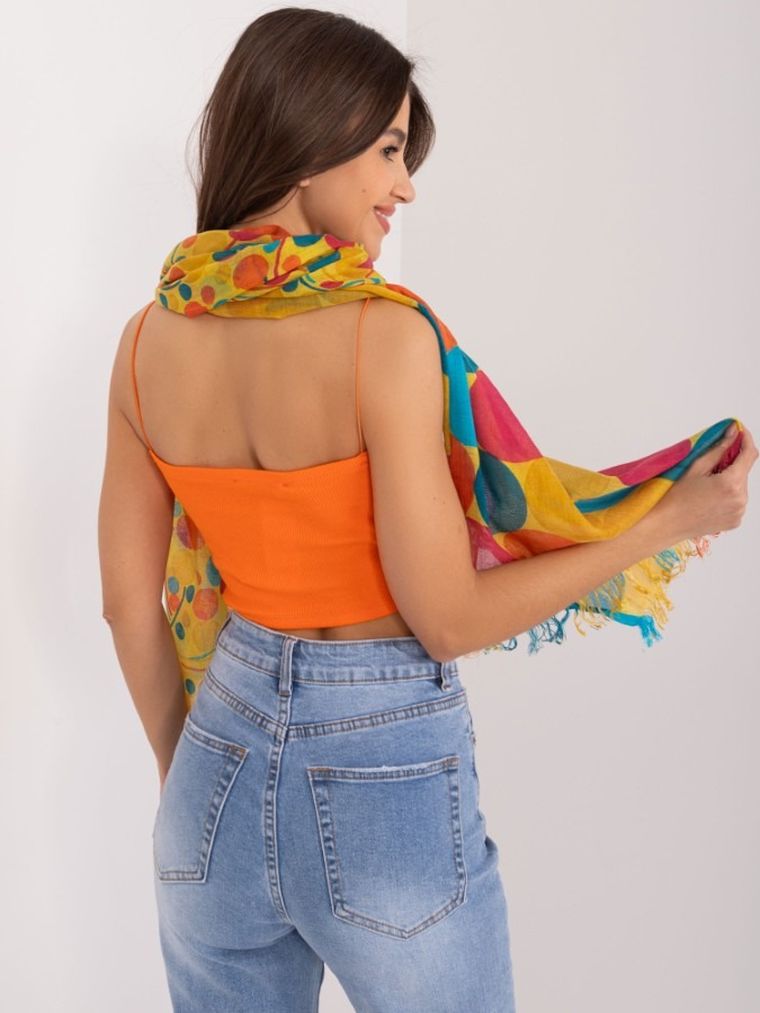 Chustka damska, żółta, Factory Price