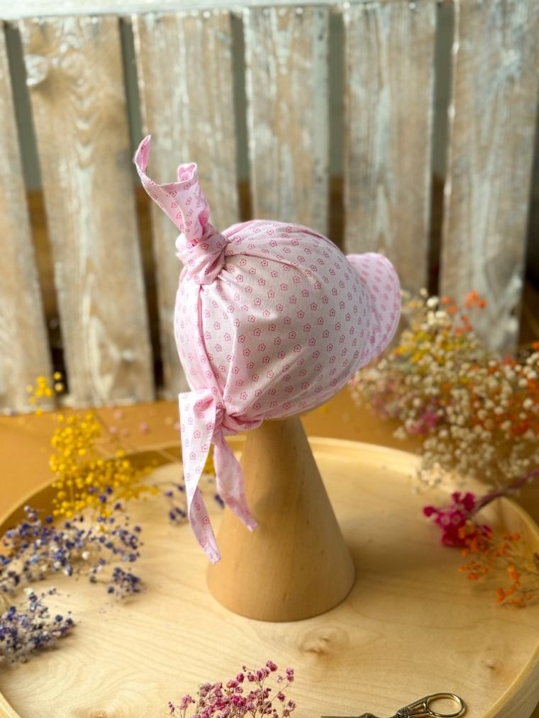 Chustka na głowę dziewczęca, jasnoróżowa, Iltom