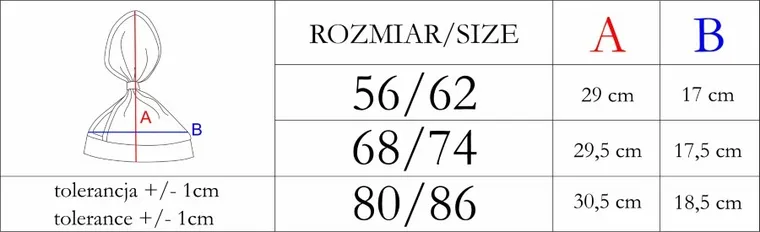 Chustka na głowę dziewczęca, mix, Nicol