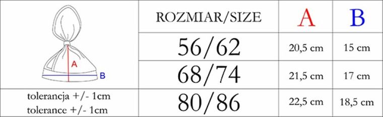 Chustka na głowę dziewczęca, mix, Nicol