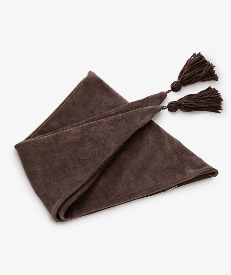 Chustka niemowlęca, brązowa, Iltom