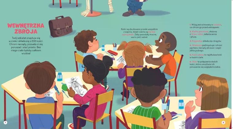 Ciało człowieka. Zakręć, odkryj, przeczytaj!