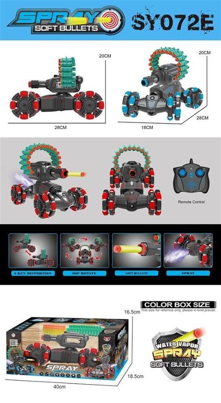 Ciuciubabka, Diablo Cars Gang, Szybki Grom, pojazd zdalnie sterowany