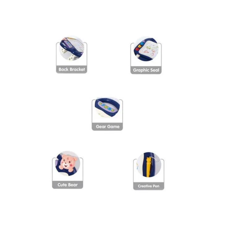 Ciuciubabka, muzyczny znikopis, kolorowy