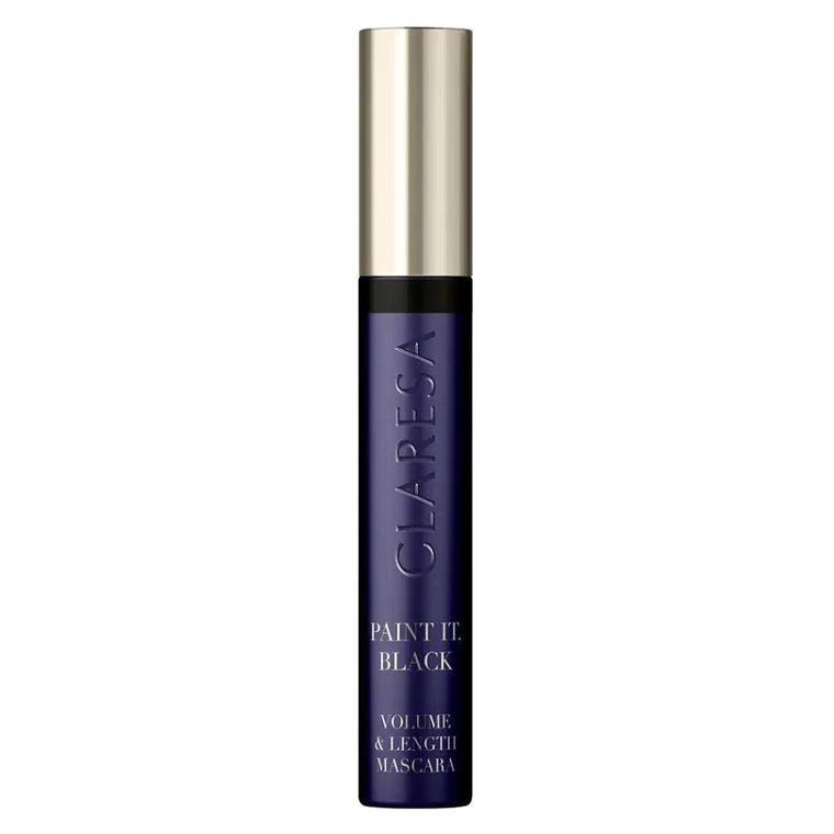 Claresa, Paint it black volume&length, tusz do rzęs, czarny wydłużająco-pogrubiający, 10 g