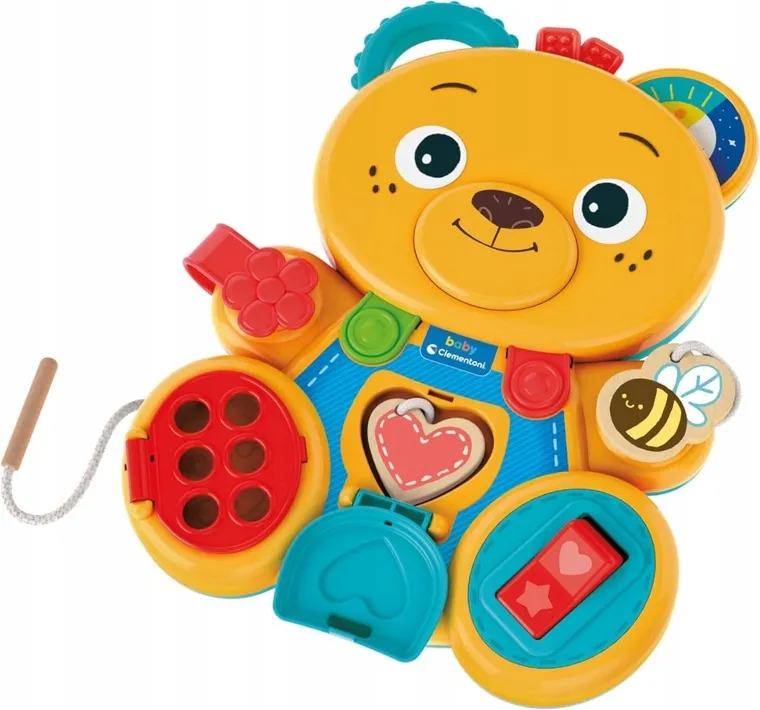 Clementoni, Baby, Bear, Edu Miś, edukacyjna zabawka montessori