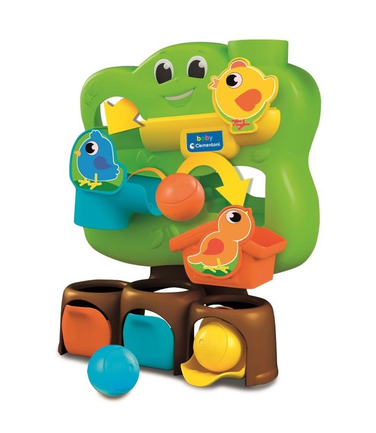 Clementoni, Baby, Drzewko, niemowlęca zabawka logiczna