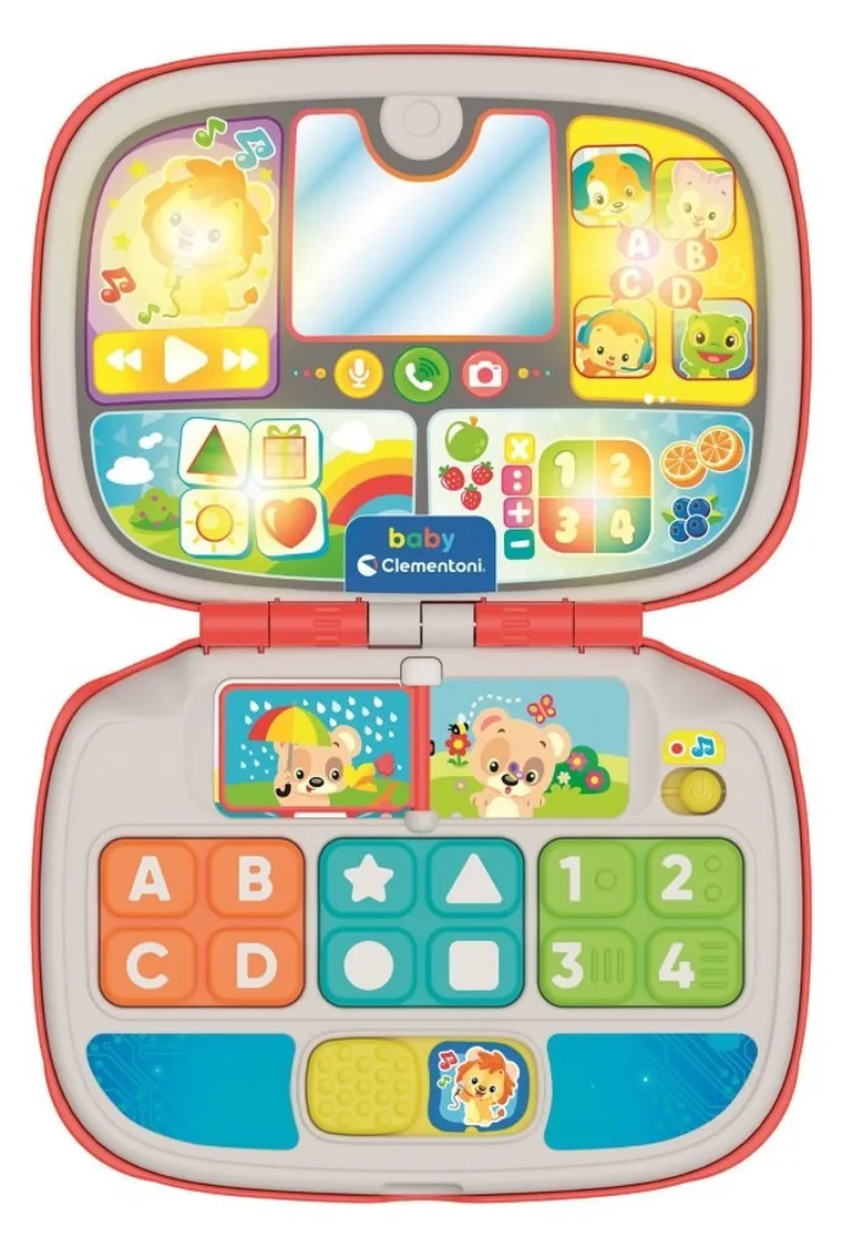 Clementoni, Baby, Kacperek komputerek, zabawka interaktywna