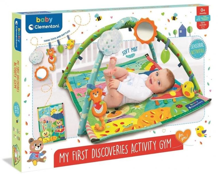 Clementoni, Baby, mata edukacyjna, 59-7-41 cm