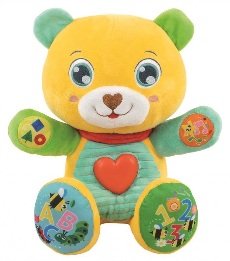 Clementoni, Baby, Misiek Lelek, maskotka interaktywna