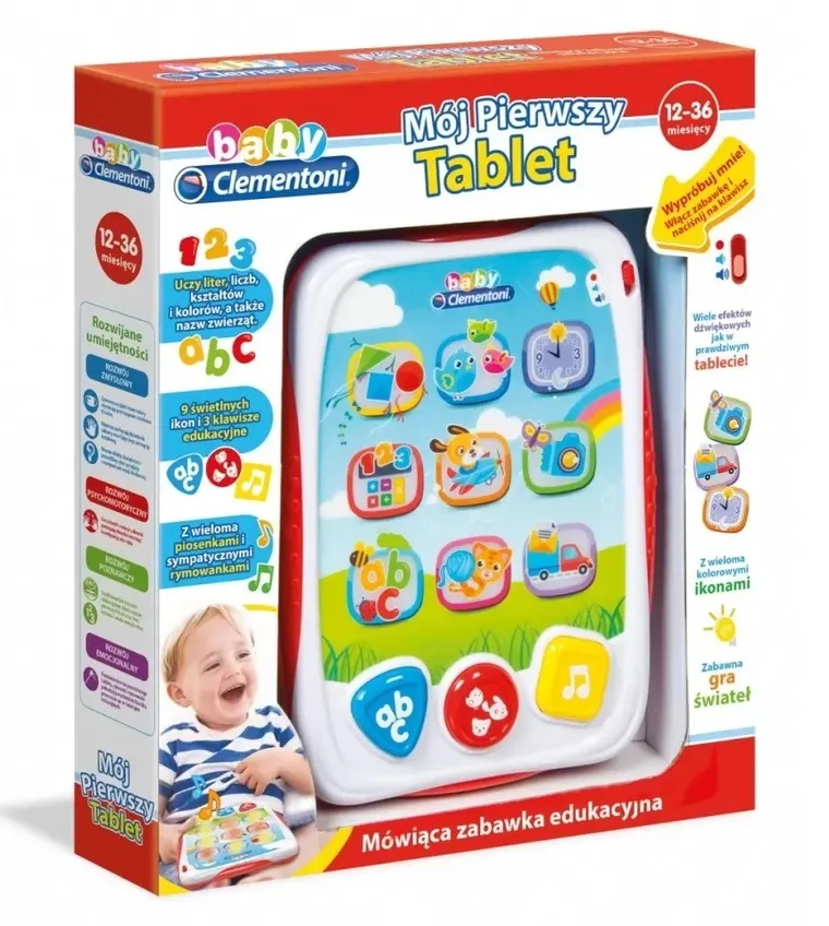 Clementoni, Baby, mój pierwszy tablet
