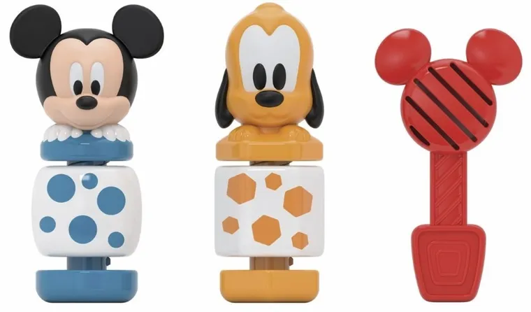 Clementoni, Baby, Myszka Miki, Zbuduj i baw się, gra edukacyjna