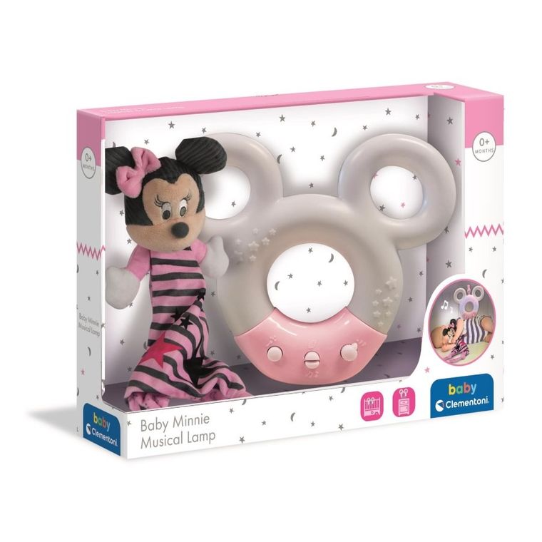 Clementoni, Baby, Myszka Minnie, projektor z muzyką