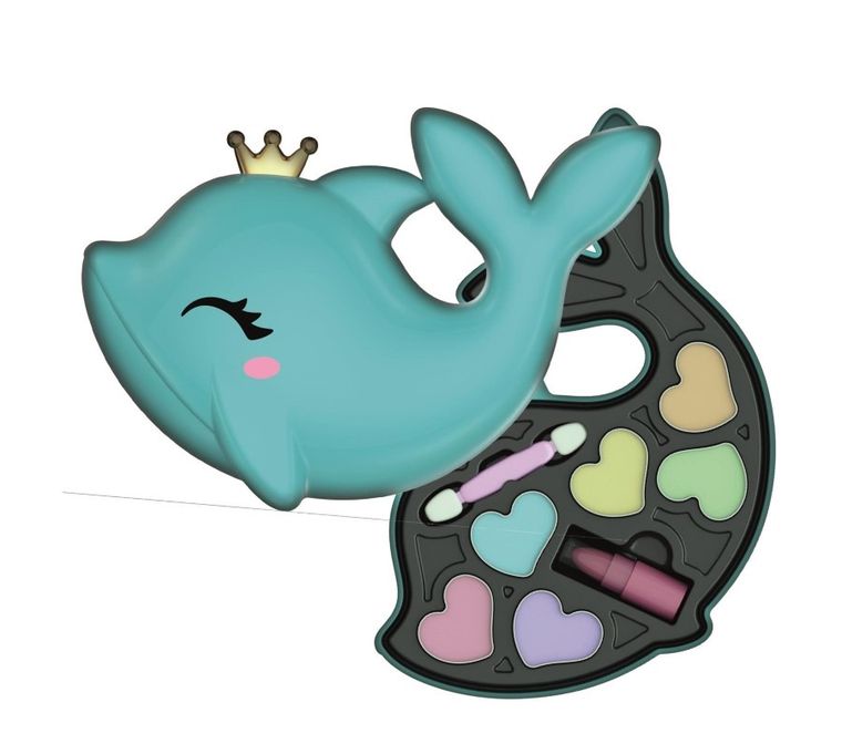 Clementoni, Crazy Chic, Mini kosmetyczka, delfinek