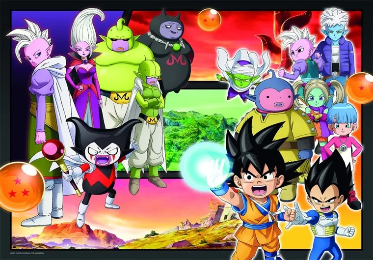 Clementoni, Cubes, Anime, Dragon Ball Daima, puzzle, 500 elementów