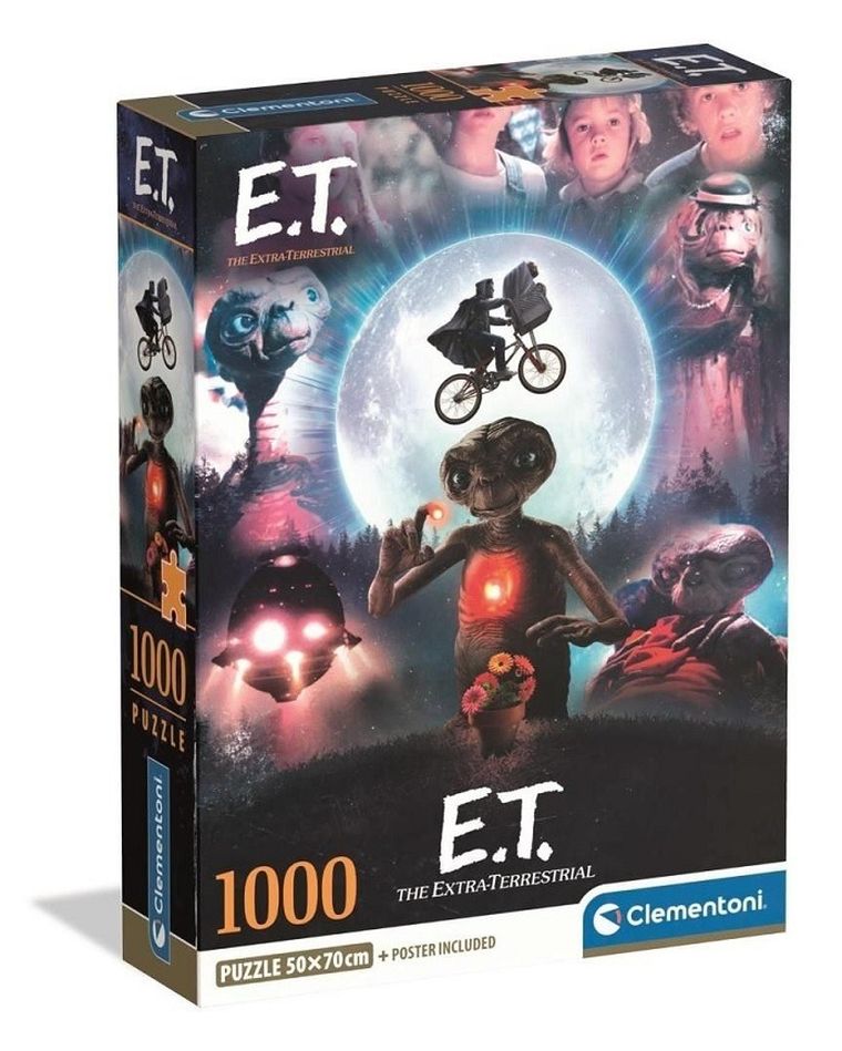 Clementoni, Cult movies E.T., puzzle, 1000 elementów