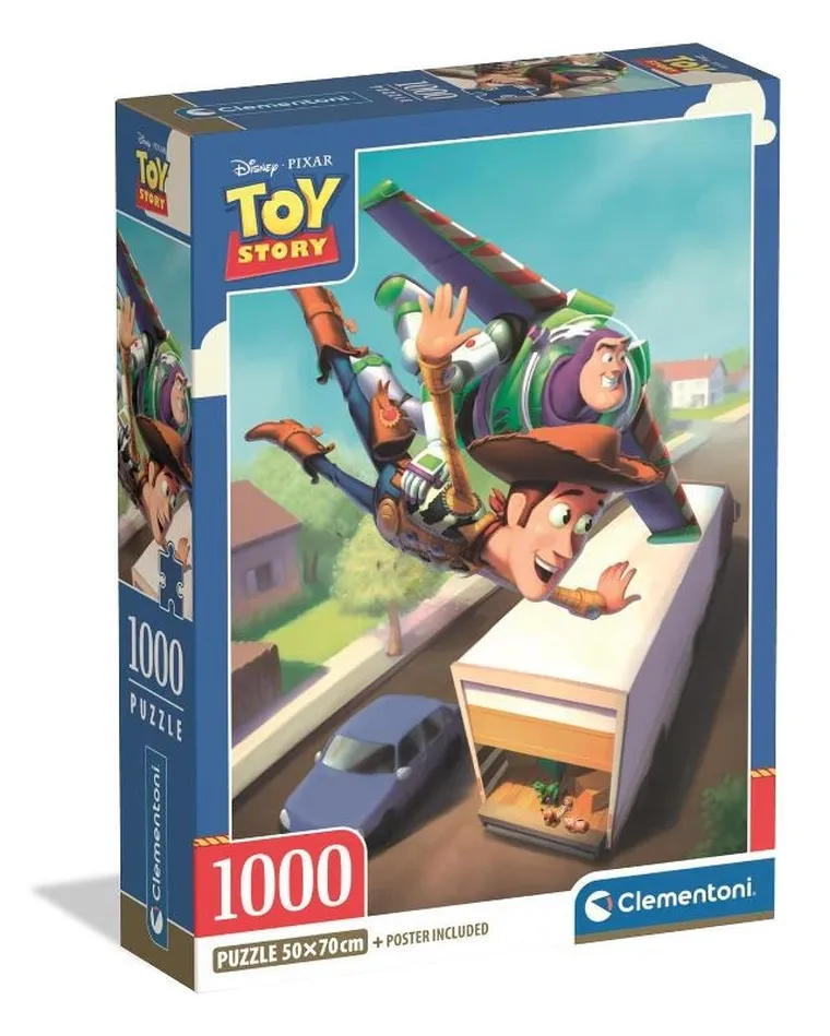 Clementoni, Disney, Toy Story, puzzle, 1000 elementów