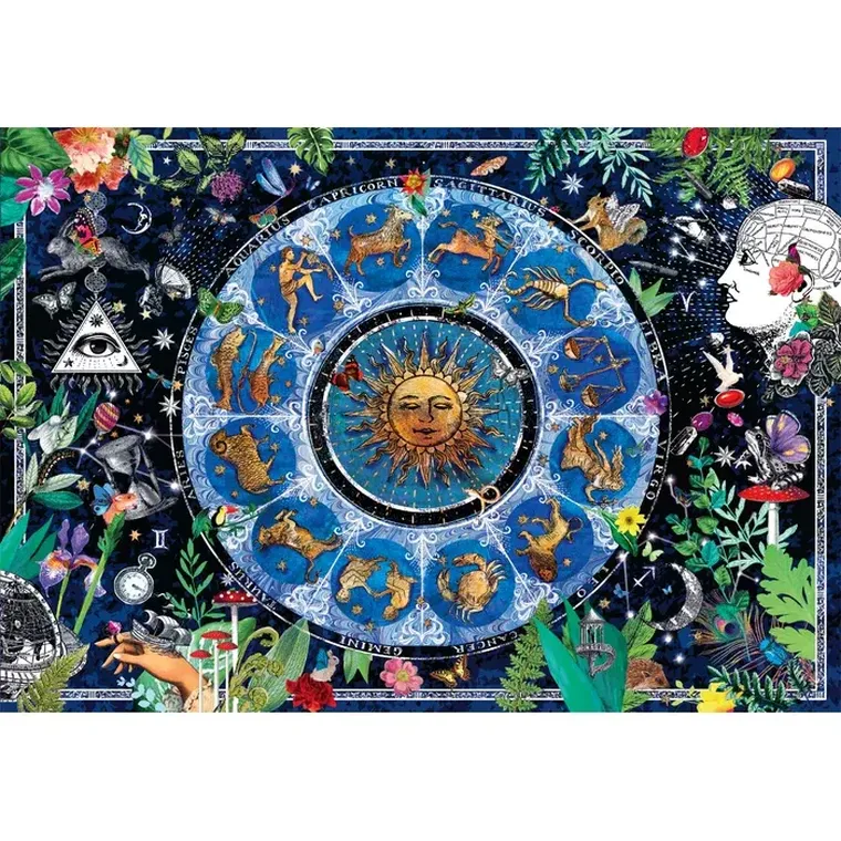 Clementoni, High Quality, Astrological Chart, puzzle, 1000 elementów