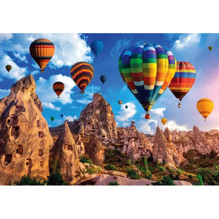 Clementoni, High Quality, Balloons In Cappadocia, puzzle, 1000 elementów