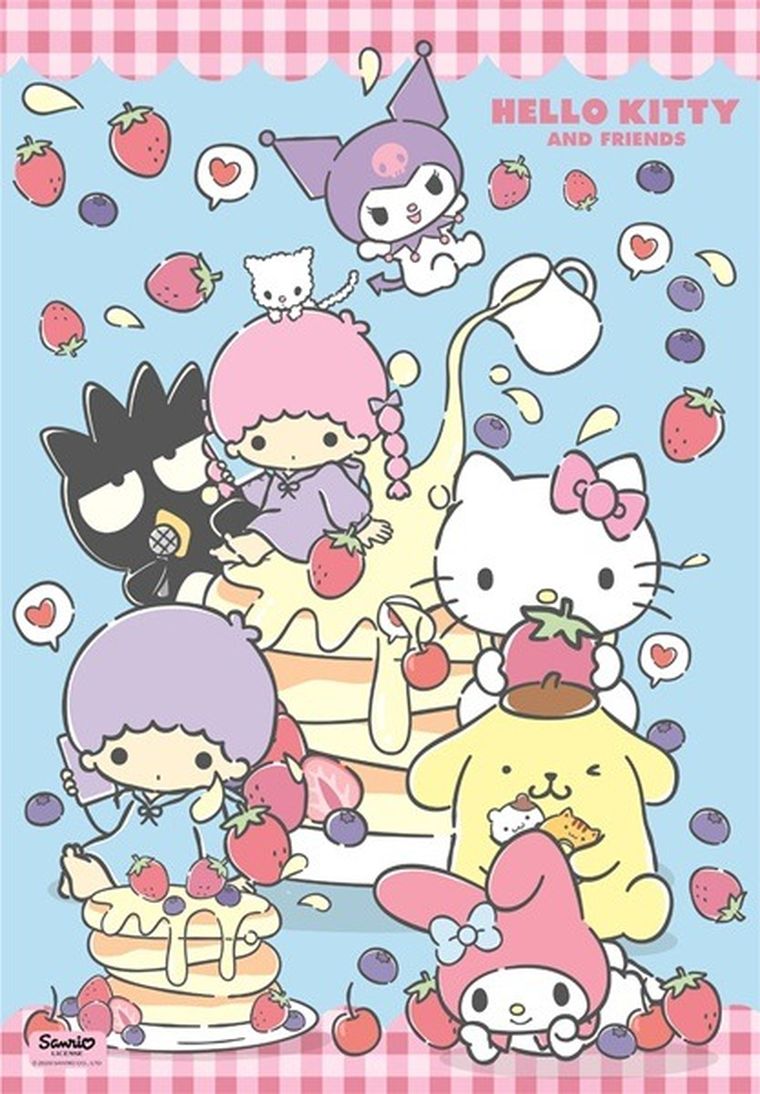 Clementoni, High Quality, Hello Kitty, puzzle, 1000 elementów