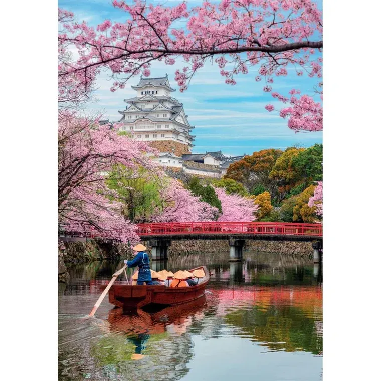 Clementoni, High Quality, Himeji Castle In Spring, puzzle, 1000 elementów