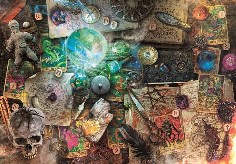 Clementoni, High Quality, Maleficium, puzzle, 1000 elementów