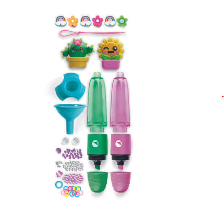 Clementoni, Idea, fabryka markerów, magiczny ogród, zestaw kreatywny