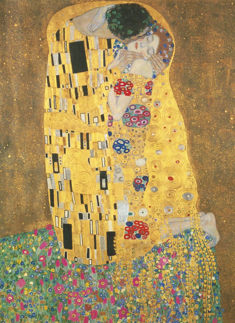 Clementoni, Klimt: Pocałunek, puzzle, 1000 elementów