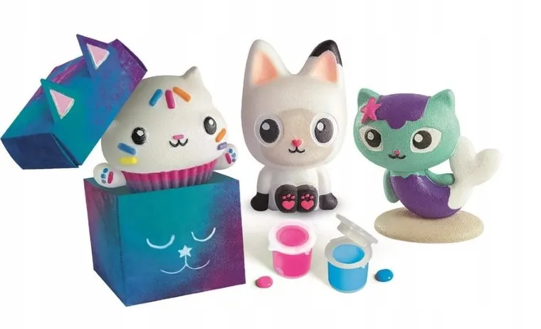 Clementoni, Koci Domek Gabi, przyjaciele Gabi, zestaw kreatywny