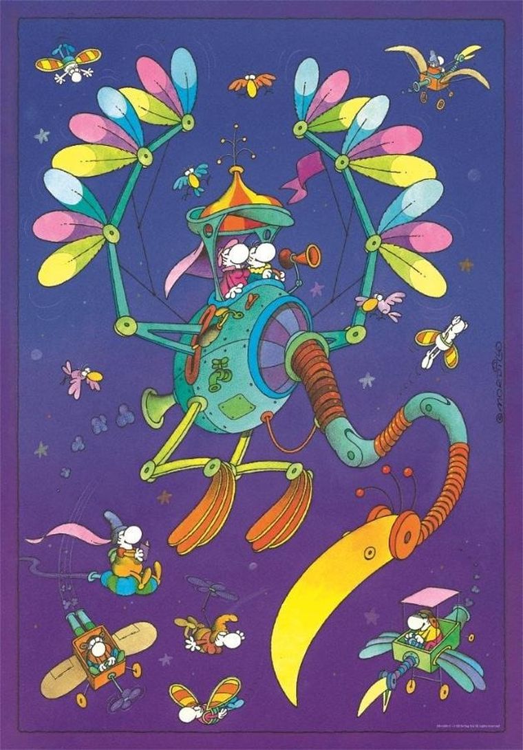 Clementoni, Mordillo, The Journey, puzzle, 500 elementów