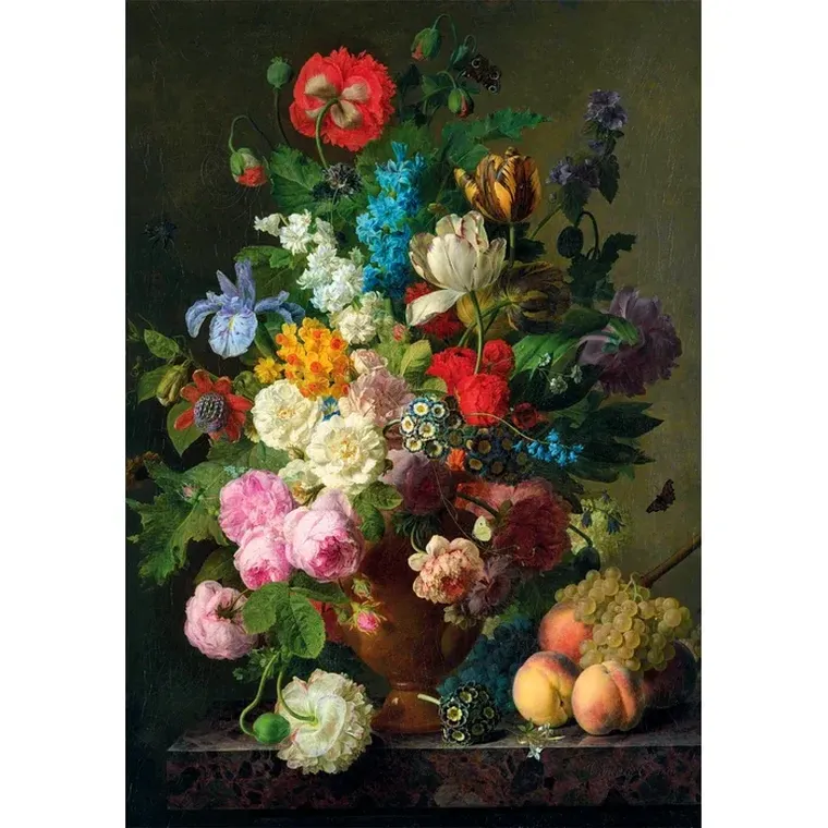Clementoni, Museum, Van Dael, Vaso Di Fiori, puzzle, 1000 elementów