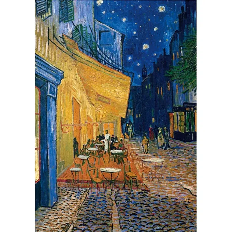 Clementoni, Museum, Van Gogh, Esterno Di Caffe, puzzle, 1000 elementów