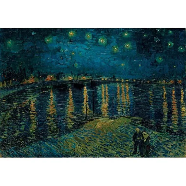 Clementoni, Museum, Van Gogh, Notte Stellata, puzzle, 1000 elementów