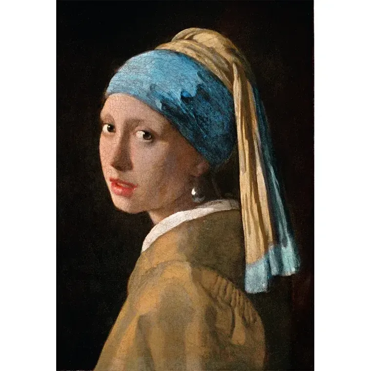 Clementoni, Museum, Vermeer, Girl With A Pearl Earr, puzzle, 1000 elementów