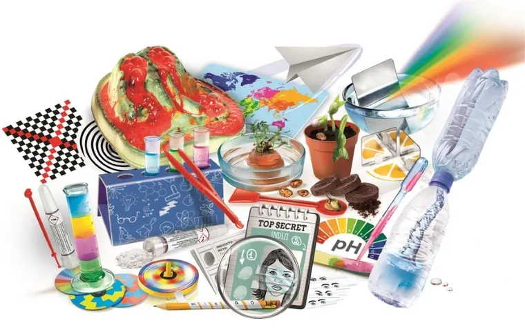 Clementoni, Naukowa Zabawa, 110 eksperymentów, zestaw edukacyjny