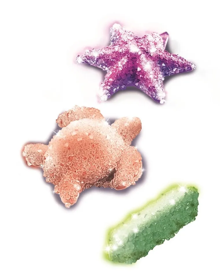 Clementoni, Naukowa Zabawa, Fluorescencyjne kryształy
