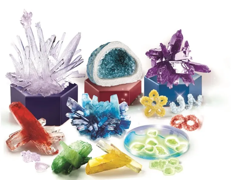 Clementoni, Naukowa Zabawa, Gigantyczne kryształy, zestaw edukacyjny