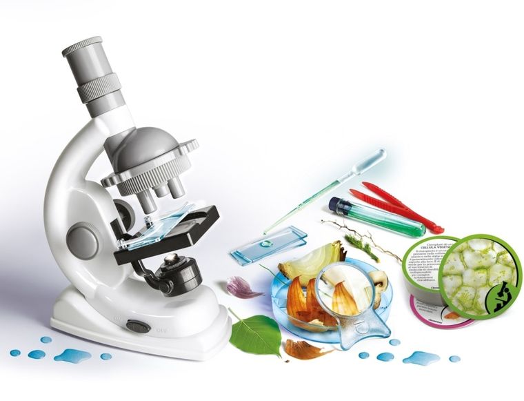 Clementoni, Naukowa zabawa, mikroskop, zabawka edukacyjna