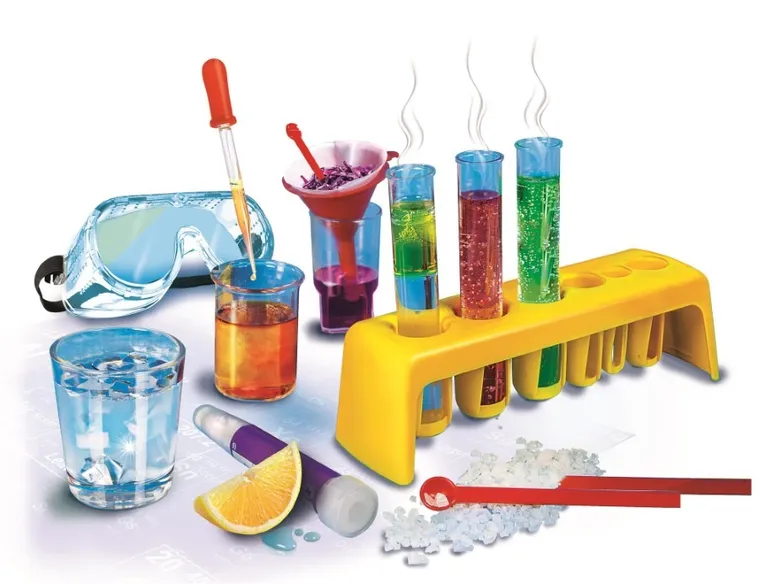 Clementoni, Naukowa Zabawa, Moje pierwsze doświadczenia chemiczne, zestaw naukowy