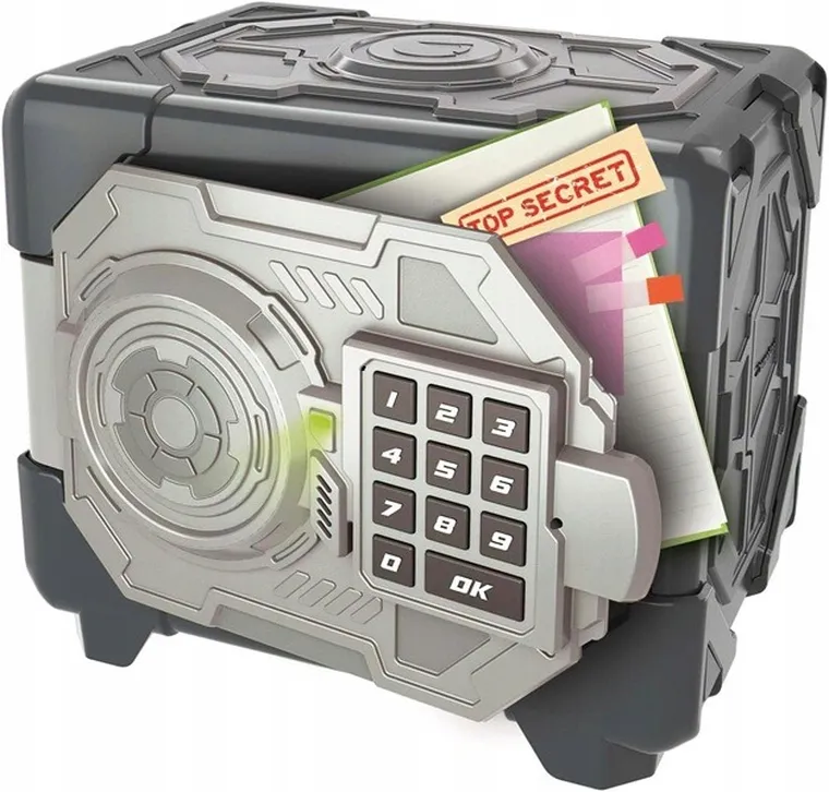 Clementoni, Naukowa Zabawa, Spy-Game, Cyfrowy sejf, zestaw do ukrycia sekretów