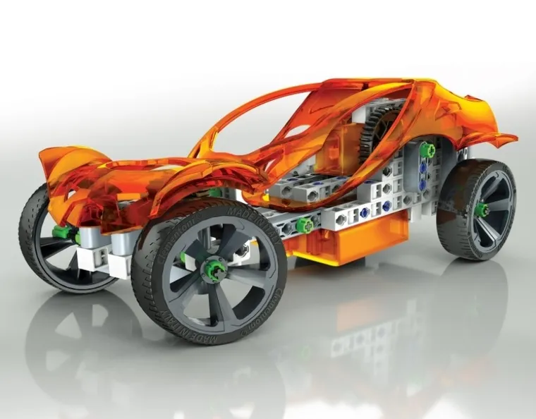 Clementoni, Naukowa Zabawa, Technologic, Laboratorium Mechaniki, 50 konstrukcji, zestaw edukacyjny, 250 elementów