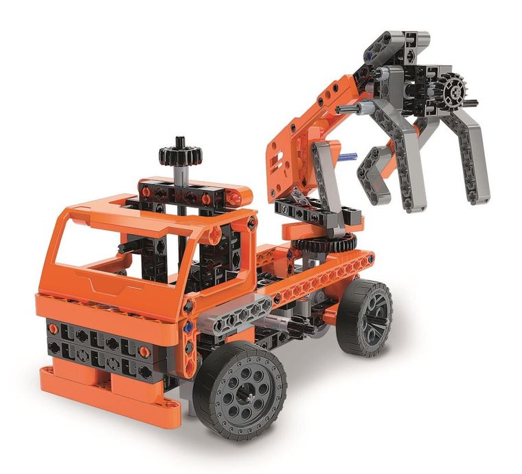 Clementoni, Naukowa Zabawa, Technologic, Laboratorium Mechaniki, Ciężarówki, zestaw edukacyjny