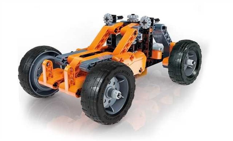 Clementoni, Naukowa Zabawa, Technologic, Laboratorium Mechaniki, Łazik i quad, zestaw edukacyjny, zestaw konstrukcyjny, 130 elementów