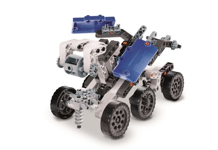 Clementoni, Naukowa Zabawa, Technologic, Laboratorium Mechaniki, Pojazdy kosmiczne, zestaw konstrukcyjny