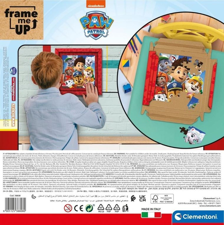 Clementoni, Psi Patrol, puzzle, 60 elementów